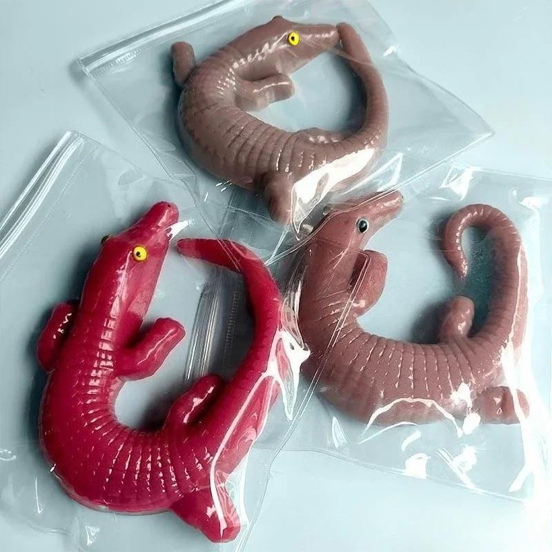 Fashnics Squishy Krokodil Knet-Stressball Weiches Entspannungsspielzeug - Bild 1