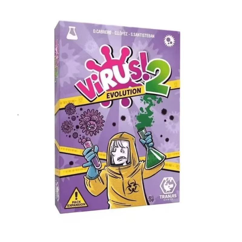 Hot Toys Virus Serie 1&2 & Halloween, Familien-Strategie-Kartenspiel-Set, Partyspiel, ab 8 Jahren - Bild 2
