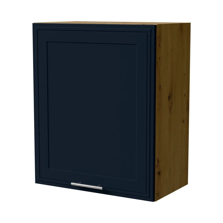 Feldmann-Wohnen Hängeschrank Salo W2 Eiche Artisan und Indigo Matt mit Soft-Close-Türen, B/T/H: 60 x 32,5 x 72 cm - Bild 2