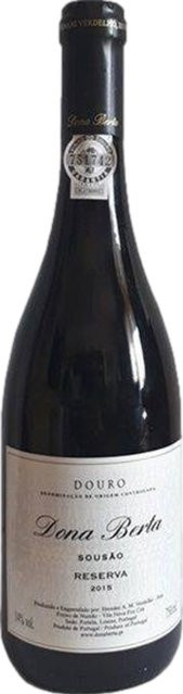 Dona Berta Sousao Reserva Rotwein, Portugal, 2018, Douro, trocken, 0,75 l - Bild 1