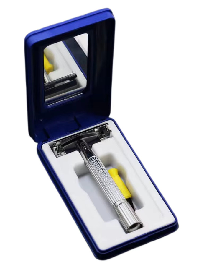 BARBERTOP Double Edge Sicherheitsrasierer, Unisex - Bild 5