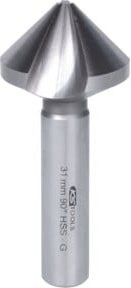 KS Tools HSS Kegel- und Entgratsenker 90 Grad in Silber, 31 mm - Bild 1