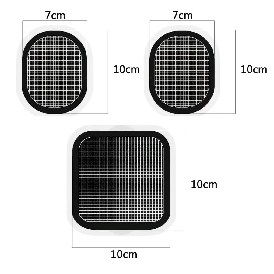 monclique Ersatz-Gel-Blatt-Elektrodenpads, Unisex - Bild 5