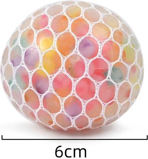Regenbogen Sensorischer Stressabbau Ball Squishy 3D Fidget Spielzeug - Bild 1