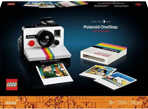 LEGO Ideas Polaroid OneStep SX-70 Sofortbildkamera - Bild 1