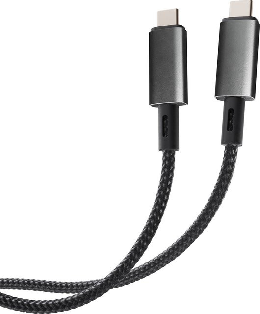 Vivanco LongLife USB Type-C Ladekabel 240W in Schwarz - Bild 1