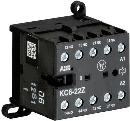 ABB KC6-22Z-03 Schalter mit 2 Schließern in Schwarz, 3A - Bild 1