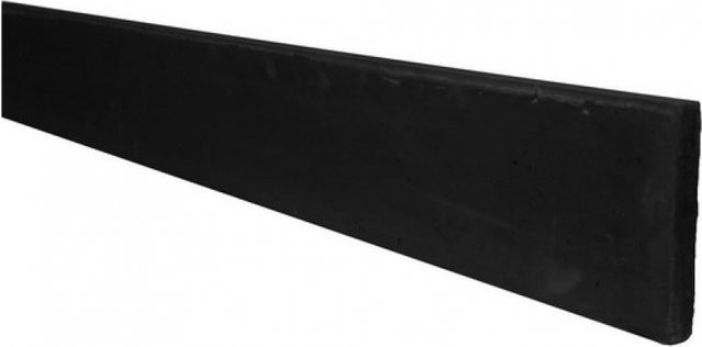 Betonplatte für Betonzaun oder Holzzaun in Anthrazit, B/H: 184 x 22 cm, Dicke: 3,4 cm - Bild 1