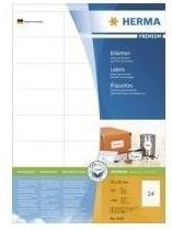 HERMA Universaletiketten weiß, FSC-Papier, 100 Blatt, B: 70 mm, H: 35 mm - Bild 1