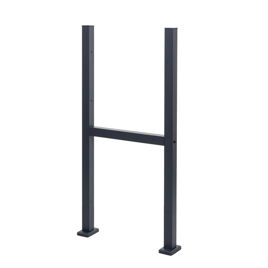 MCW Standfuß für Paketkasten MCW-K41 aus verzinktem Stahl in Anthrazit, B/T/H: 120,0 x 59,0 x 11,5 cm - Bild 2