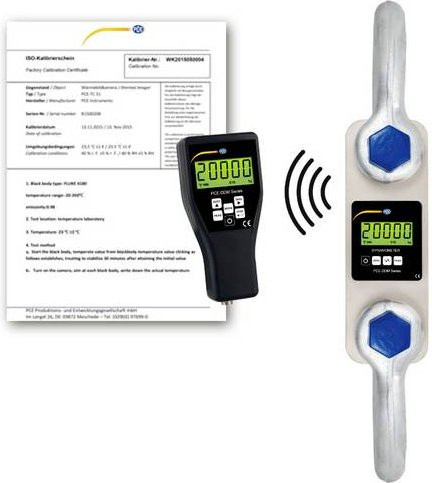 PCE Instruments PCE-DDM 20-ICA Kranwaage mit ISO-Kalibrierung, Wägebereich bis 20000 kg und 10000 g Ablesbarkeit - Bild 1