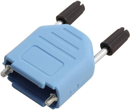 MH Connectors D-SUB Gehäuse MHDPPK09-B-K 6353-0104-01 mit 9 Polen aus Kunststoff in Blau - Bild 1