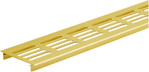 ALPERTEC Lüftungsprofil aus Aluminium in Gold - Bild 1