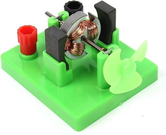 Fashnics Gleichstrom Elektromotor Modell DIY Bausatz, Physik Experiment Spielzeug, ab 14 Jahren - Bild 1