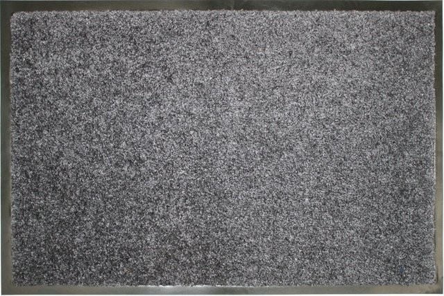 Fußmatte Astra PROPER TEX 0618015 in Blau und Grau mit grafischem Design, rutschfest und waschbar, B/T: 60 x 40 cm - Bild 1