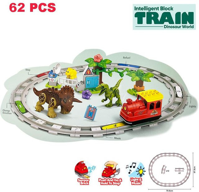 Yiran toy Zugsets Eisenbahnschiene, Bausteine, ab 3 Jahren - Bild 1