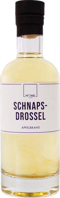 Home 1968 Schnapsdrossel Apfelbrand, Deutschland, 40% Vol., 0,2 l - Bild 1