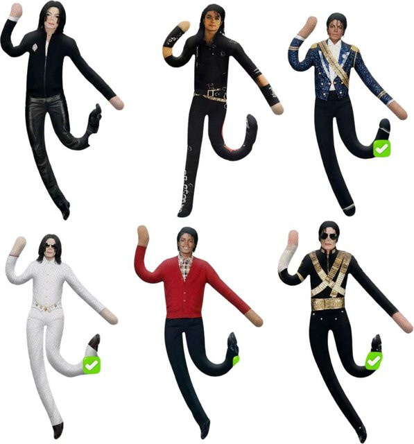 Yiran Health & Beauty Michael Jackson Cosplay Requisitenpuppe, Plüschfigur, ab 14 Jahren - Bild 1