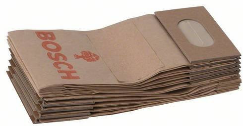 Bosch Universal Staubbeutel aus Papier für Band-, Exzenter-, Schwingschleifer und Universalfräsen, 10er-Pack, Braun - Bild 1