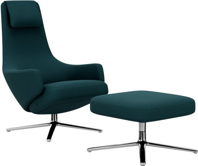 Vitra Repos Sessel mit Ottoman - Bild 1