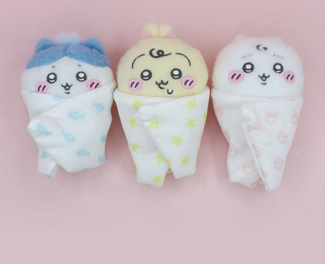 jiyi Baby Swaddle Plüsch-Schlüsselanhänger, Plüsch / Textil, Tiere - Bild 1