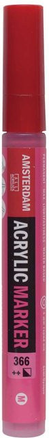 Amsterdam Acrylic Marker Chinacridonrosa in Pink mit 3-4mm Spitze - Bild 1