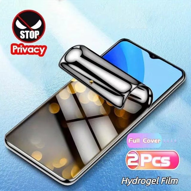 2er-Set Motorola Moto Razr 50 Ultra, 60 und 50D Privatsphäre Hydrogel Displayschutzfolie, transparent - Bild 1