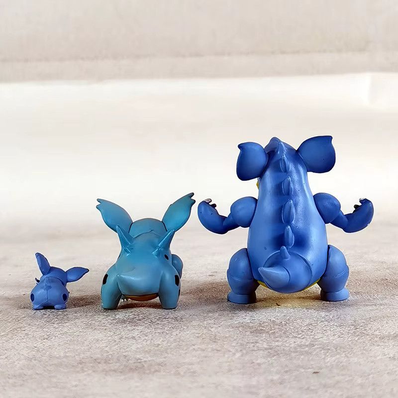 Bandai Nidoking und Nidoqueen Anime-Figur aus PVC als Sammlerstatue - Bild 1