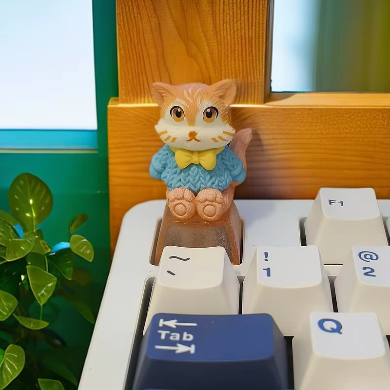 Cartoon Animal Crossing Harz Tastenkappen für mechanische Tastaturen in Multicolor - Bild 4
