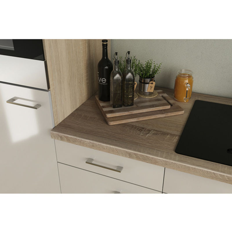 Flex-Well Küchenunterschrank Nepal in Sonoma Eiche Nachbildung, Farbe: Beige/Braun, B/T/H: 60 x 22,1 x 86 cm - Bild 2