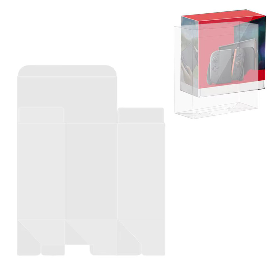Transparente Schutzbox für Nintendo Switch und NS2 als Aufbewahrungsvitrine und Spielhülle - Bild 2