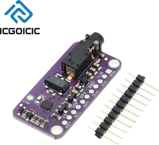 SI4713 FM-Transmittermodul in Lila, I2C-gesteuert, Stereo-Audio zu kabellosem FM für Car-Audio und DIY-Projekte - Bild 1