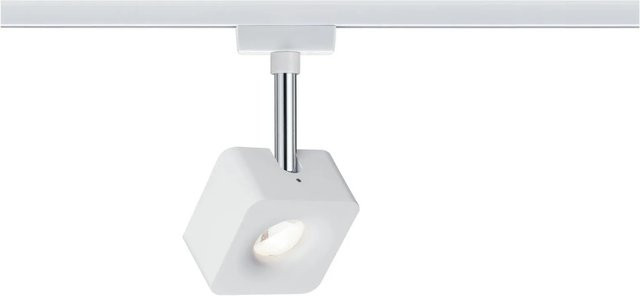 Paulmann URail Cube LED Spot Hochvolt-Schienensystem-Leuchte Weiß dimmbar 8W - Bild 1