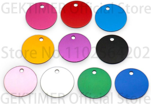 GEKTIMER Charm-Anhänger Aluminium, Bunt, Unisex - Bild 1
