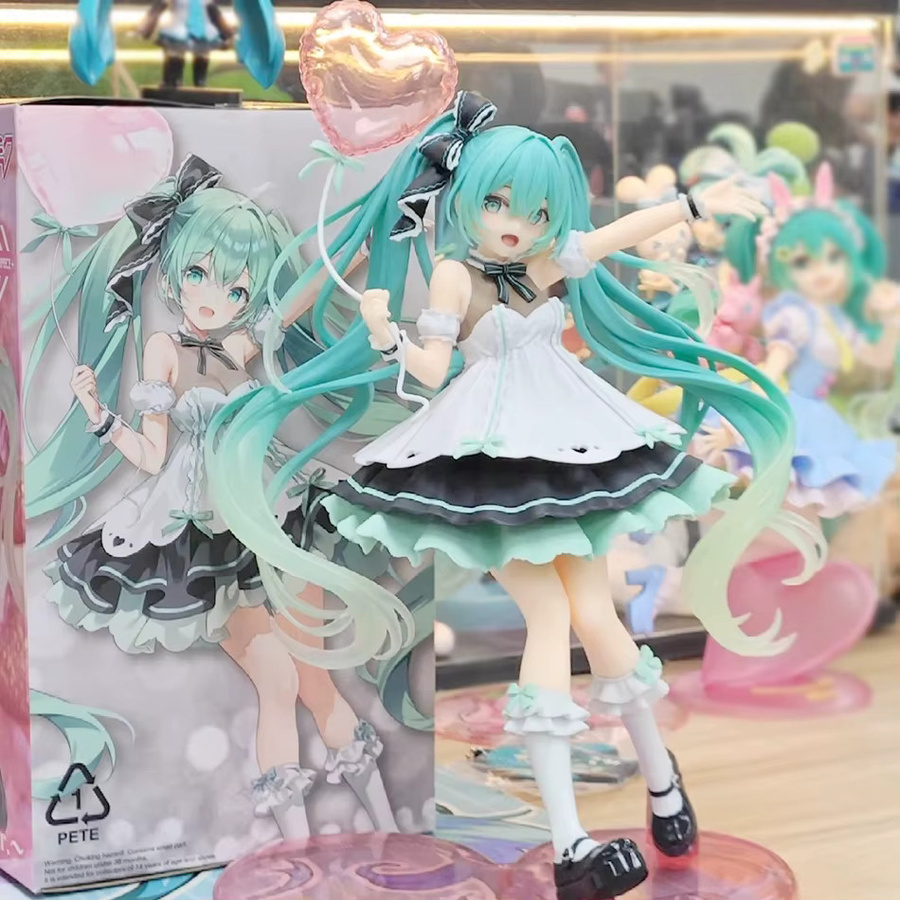 Bandai Hatsune Miku Actionfigur, 21cm, Kunststoff - Bild 1