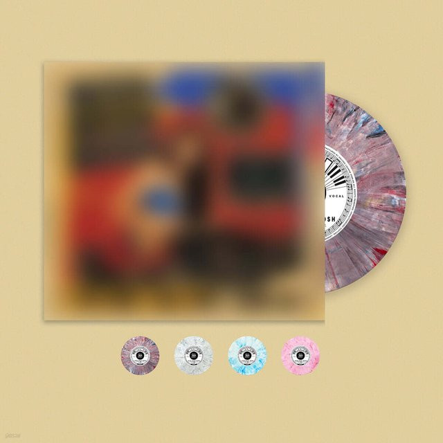 MIMI, 1. Single Bish Bash Bosh, 7-Zoll-Vinyl, marmorierte Farbe - Bild 1