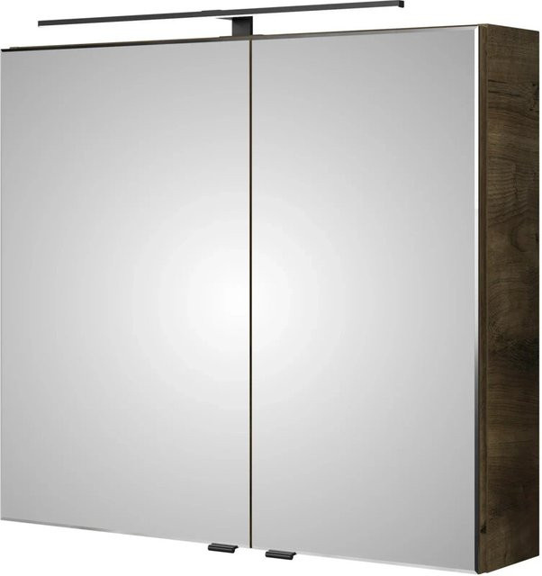Pelipal Spiegelschrank Quantum 07 Eiche Ribbeck Quer, Breite: 80 cm, Höhe: 170 cm - Bild 1