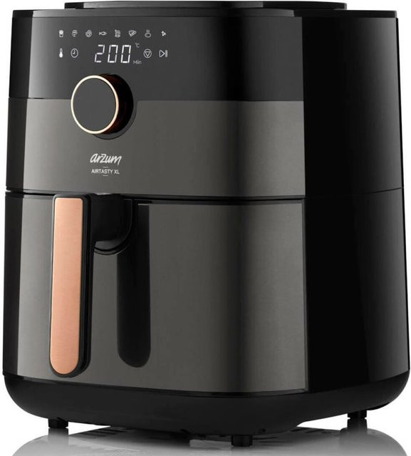 Arzum Heißluftfritteuse Air Fryer in Schwarz/Kupfer - Bild 1