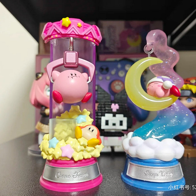 Re-Ment Swing Kirby Twinkle Traveler Miniaturszene Modellfigur in Multicolor - Bild 1
