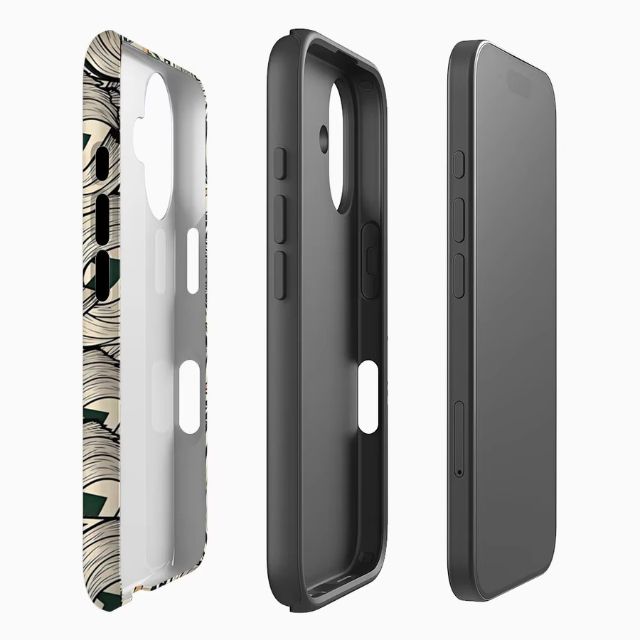 Magnetische Handyhülle im Cash-Roll-Design für iPhone 17 16 15 14 13 Pro Max Plus von Potdemiel in Multicolour – Robuste Einzel- und Doppelschicht-Schutzhülle - Bild 2