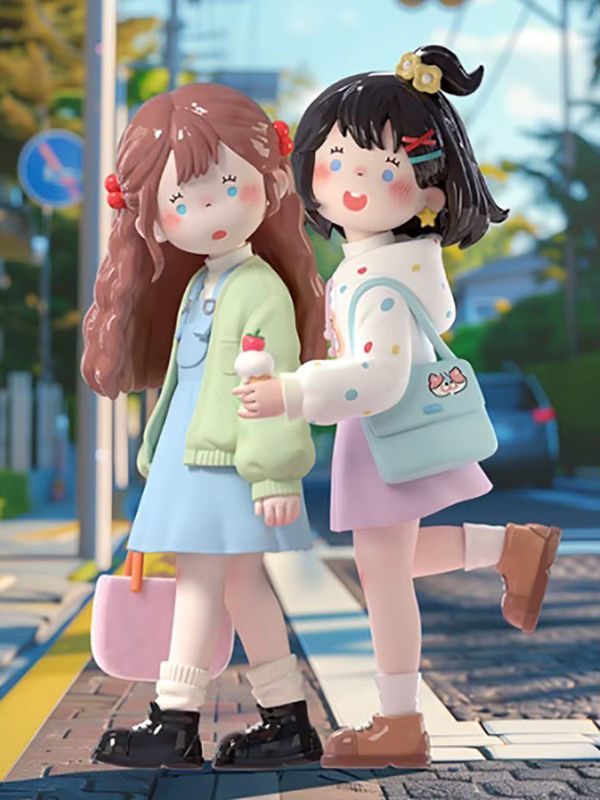SUKI My Friends Serie Blind Box Mystery Box Kawaii Figuren zur Dekoration in Mehrfarbig - Bild 3
