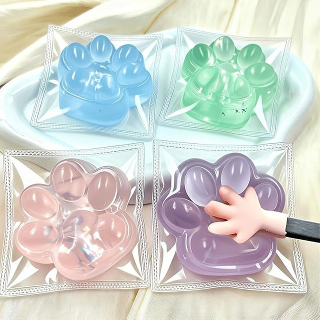 A Family Of Home Textiles Transparente Jelly Katzenpfote Squishy Spielzeug - Bild 1