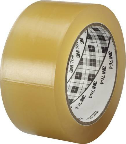 3M 764T5033 PVC-Klebeband Transparent Breite: 50 mm, Länge: 33 m - Bild 1