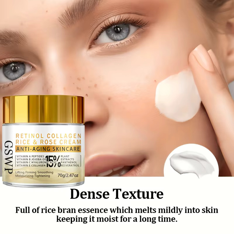 GSWP Anti-Aging Gesichtspflegecreme mit Reisextrakt, 70g/140g - Bild 3