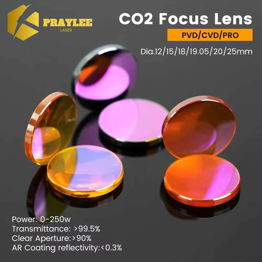 Praylee CO2-Fokuslinse aus USA CVD ZnSe für Lasergravur- und Schneidemaschinen - Bild 3
