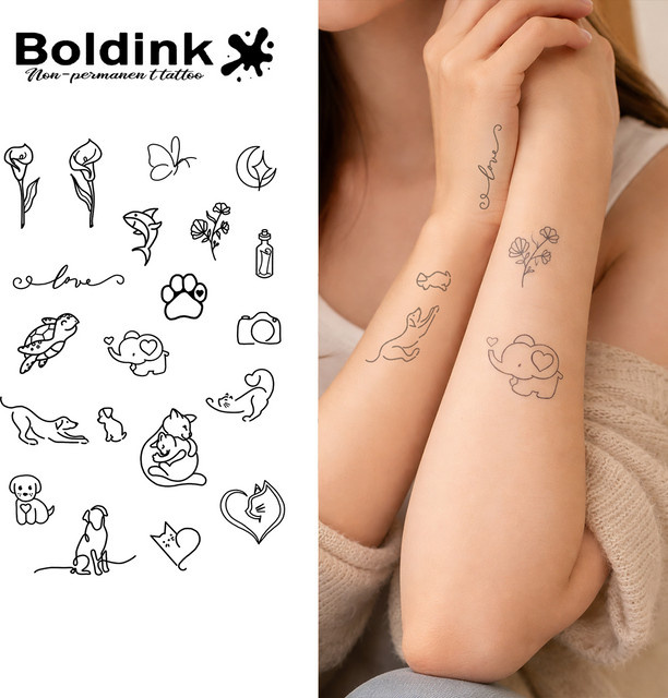 BOLDINK Tattoo-Aufkleber, Unisex - Bild 1