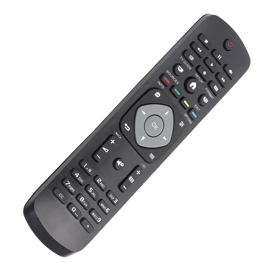 Universal-Fernbedienungs-Controller als Ersatz für Philips LCD-LED-Fernseher in Schwarz - Bild 3