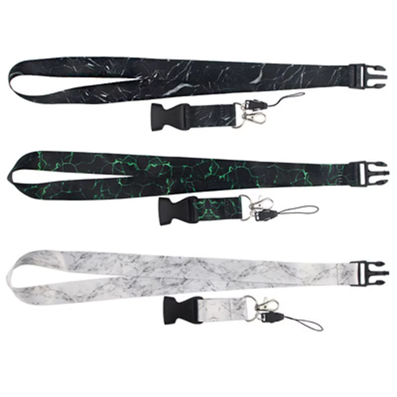 Multicolor Lanyard als Schlüsselbund-Gurt und Handy-Charm mit Seil für ID-Karten und Schlüssel - Bild 2