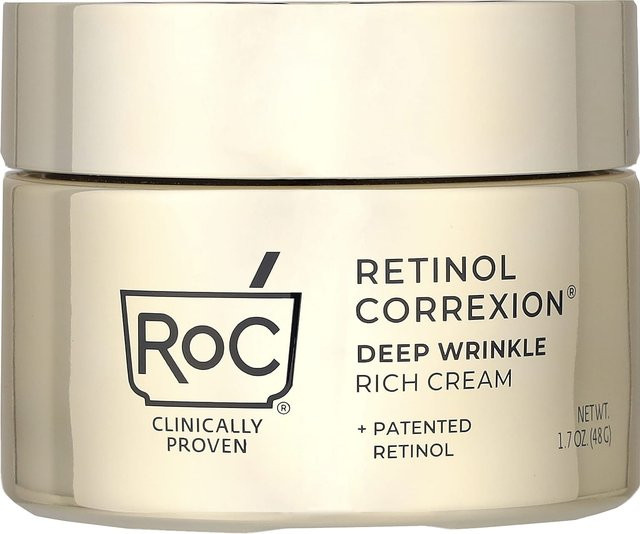 RoC Retinol Correxion Deep Wrinkle Rich Cream, 48g, Gesicht - Bild 1