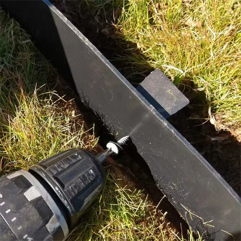 M4 Kreuzschlitz-Blechschrauben Set aus Kohlenstoffstahl, runder Flachkopf, schwarz plattiert - Bild 3